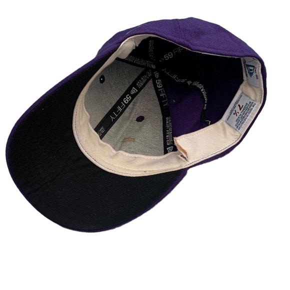 Minnesota Vikings New Era Fitted Hat 7 1/8 - Picture 2 of 9